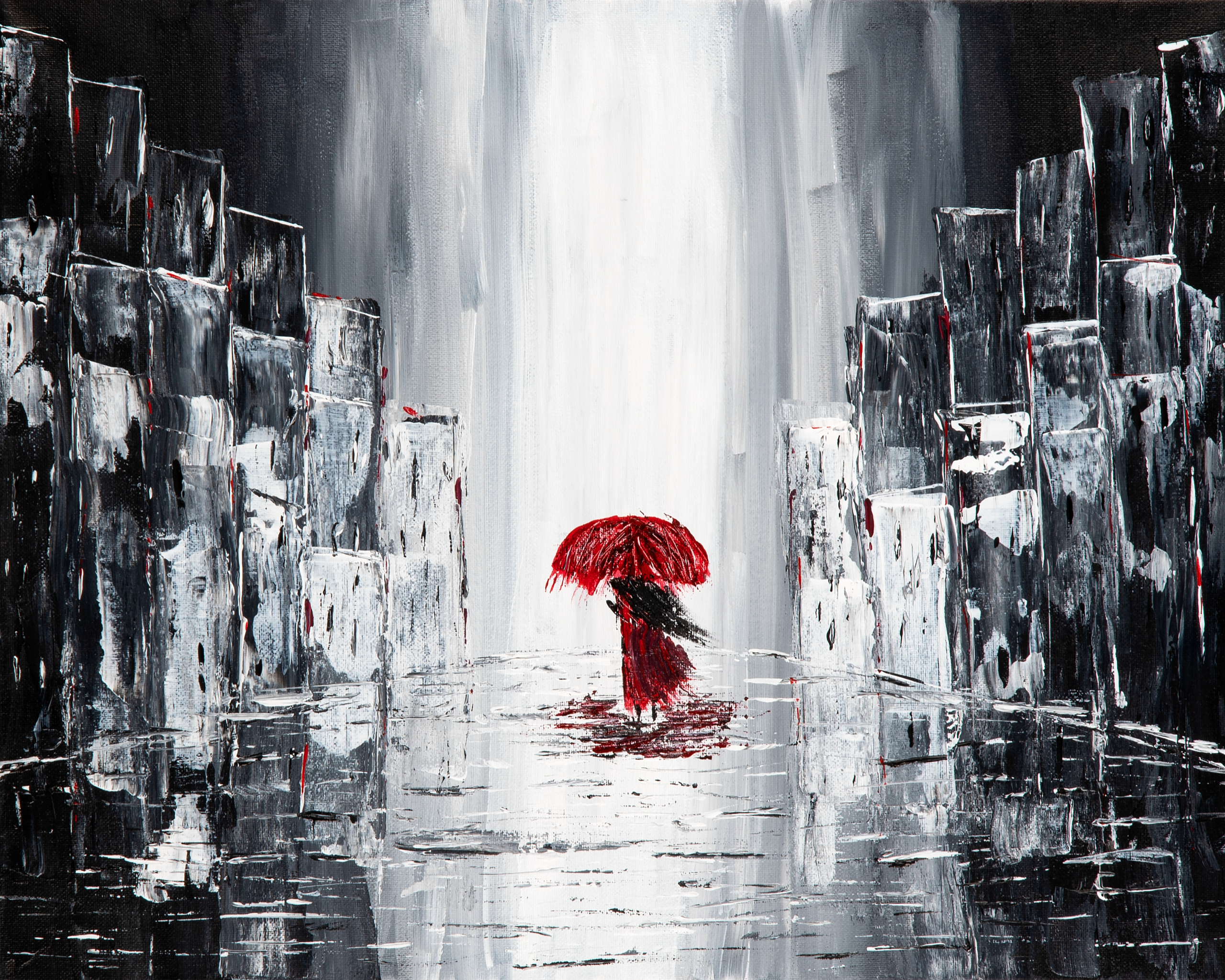 Lady in the Rain